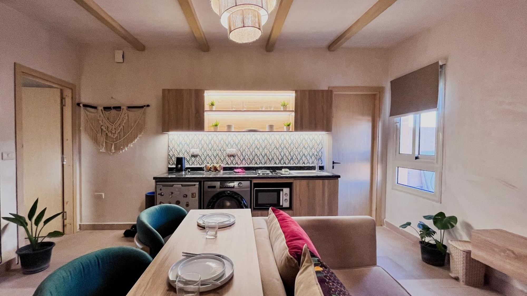 Apartament Boho Getaway With Pyramids View & Jacuzzi Giza Zewnętrze zdjęcie