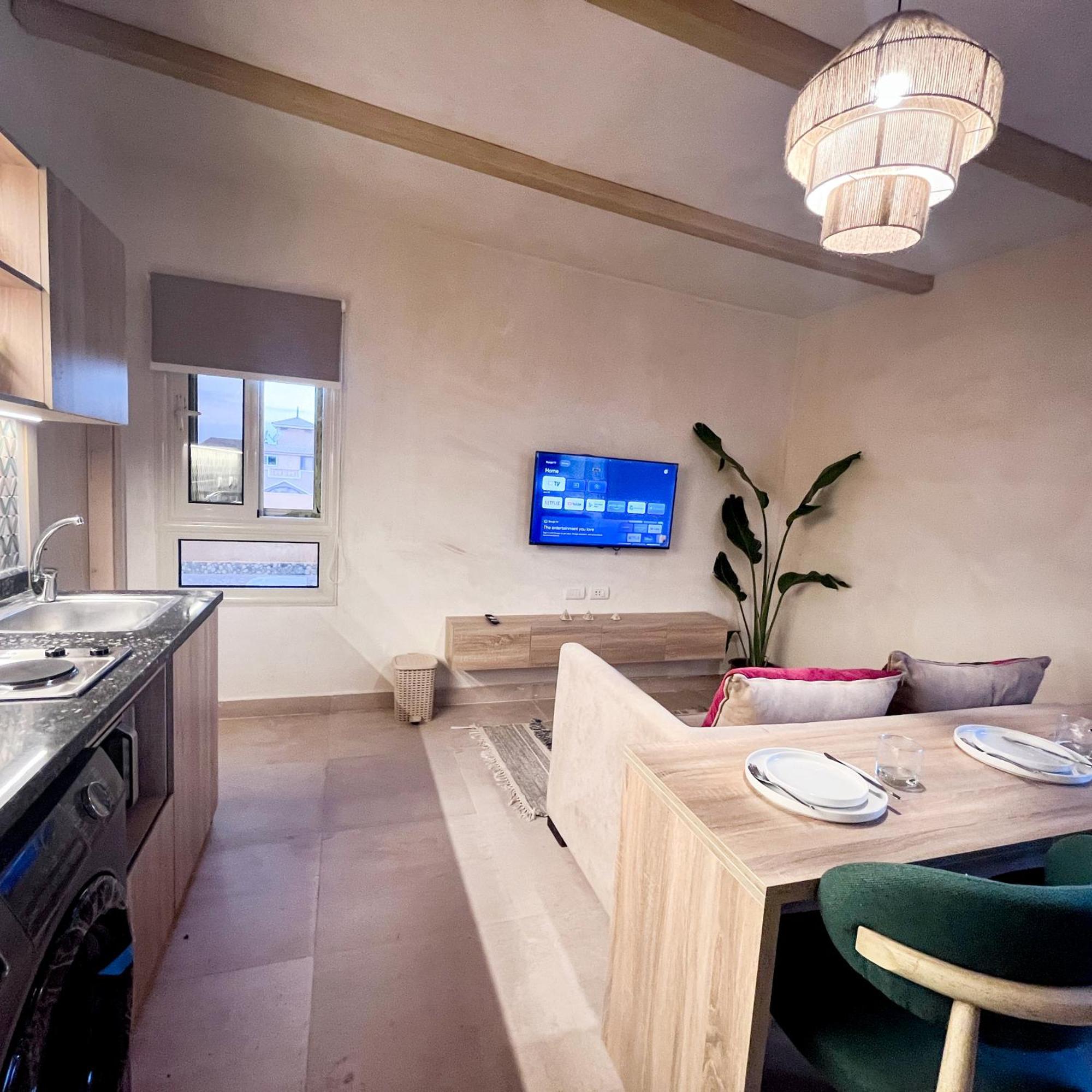 Apartament Boho Getaway With Pyramids View & Jacuzzi Giza Zewnętrze zdjęcie